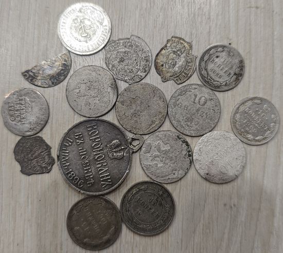 Срэбро монетное 37 гр.