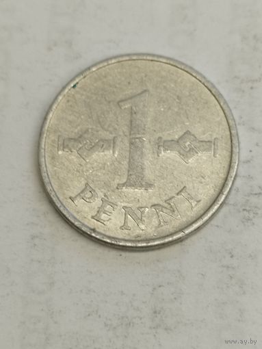 Финляндия 1 пенни 1974