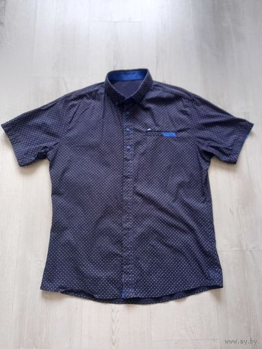 Рубашка мужская с коротким рукавом