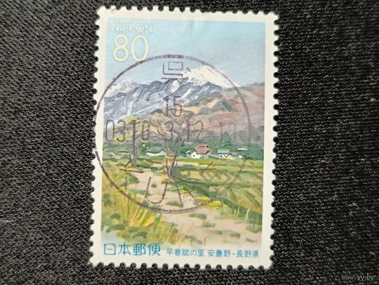 Япония, 2000. Весна в Азумино. Живопись