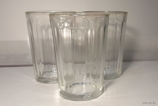 Стаканы СССР, 16 граней. 3 шт. одним лотом