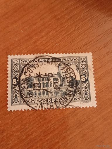 1936 французская колония Алжир концовка с полным гашением адмиралтейство корабль флот архитектура (4-7)