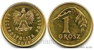 Польша 1 грош 2024
