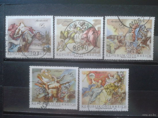 Австрия 1968 Фрески, барокко
