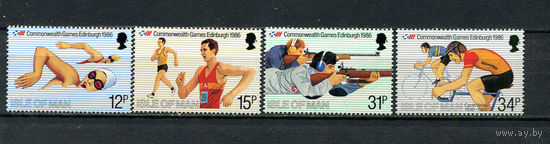 Остров Мэн - 1986 - Спорт - [Mi. 298-301] - полная серия - 4 марки. MNH.  (Лот 94Gv)-T4P19
