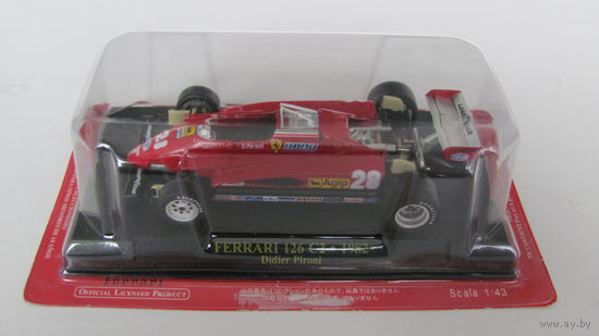 FERRARI 126 C2 #28 Didier Pironi F1 1982 ALTAYA