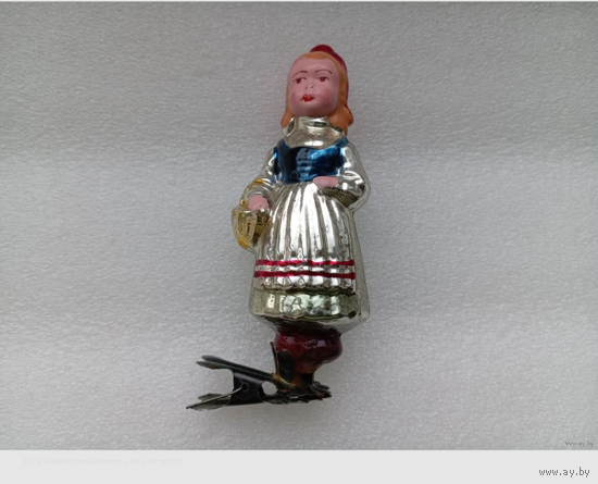 Игрушки новогодние Красная шапочка 50 е года