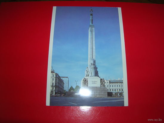 Латвия Рига Памятник Свободы 1989 год чистая