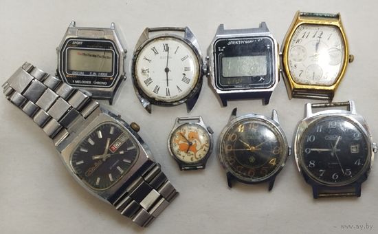 Лот часов  под востановление