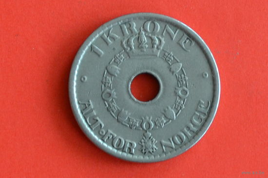 Норвегия 1 крона 1946 с 1 руб