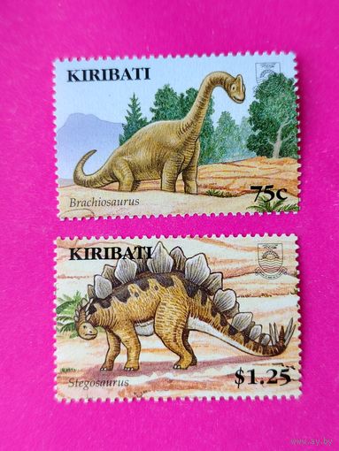 Кирибати. Динозавры. ( 2 марки ) 2006 года. 2-12.