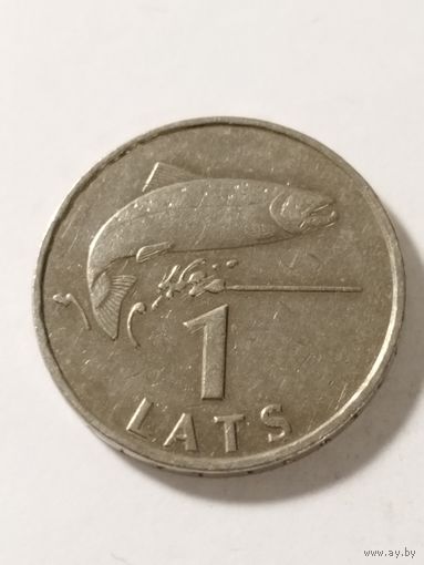 Латвия 1 лат 1992