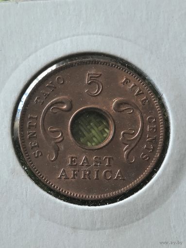 Британская Восточная Африка. 5 центов 1964  г
