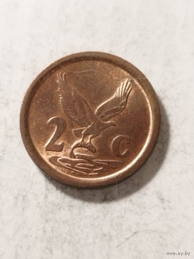 ЮАР 2 цента 1991