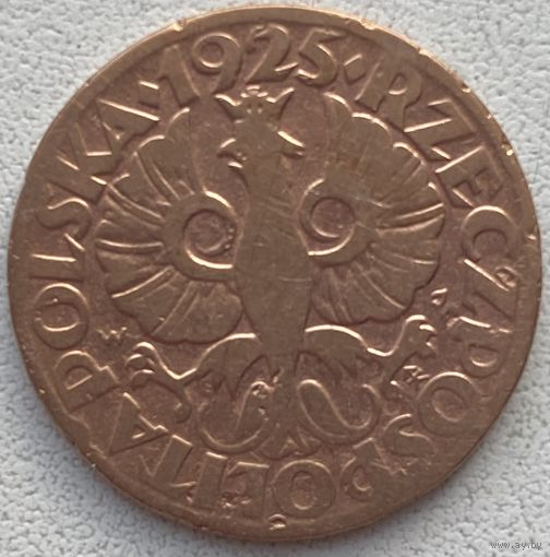 Польша 5 грошей 1925 г.