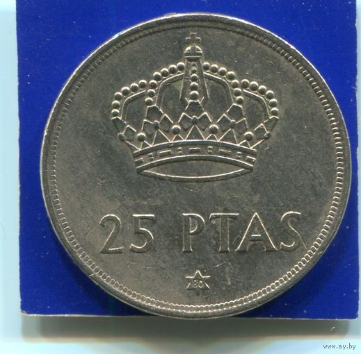 Испания 25 песет 1975