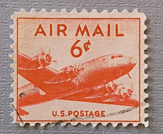 Авиапочта. США, 1947