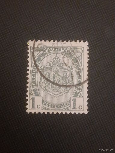 Бельгия. Стандарт. 1893г. гашеная