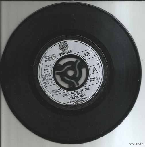 Status Quo - Lies / Don't Drive My Car (ENGLAND SINGLE винил 1980)