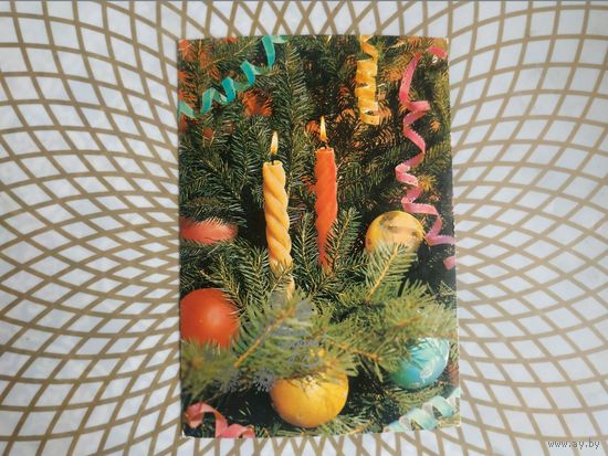 Открытка СССР 1986 год. Подписана . В.Зеленова. Состояние на скане.  Тираж 20 млн.