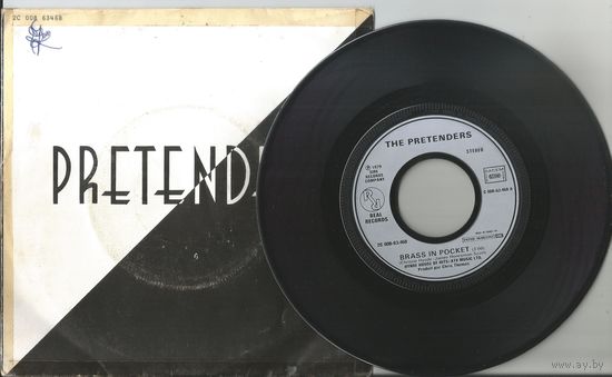 THE PRETENDERS - Brass In Pocket (FRANCE 1980  7" SINGLE винил)