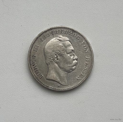ГЕССЕН  5 марок 1876 г.