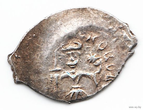 Деньга ~1462-1485 Иван III Васильевич (Великий) Дозор чеканка в Москве _состояние ХF