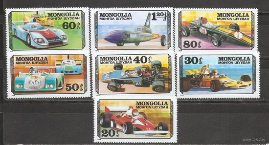 ФФ2 Монголия 1978 Гоночные авто