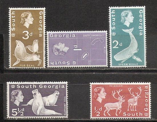 ФФ1 Южная Георгия 1963 Фауна