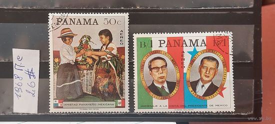 РАСПРОДАЖА ПАНАМА 1968г. Полная серия. Гаш.