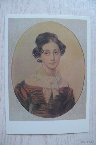 Соколов П., Портрет А. А. Олениной; 1984.