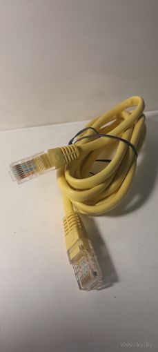 Патч-корд (Сетевой кабель). 1 метр. RJ-45