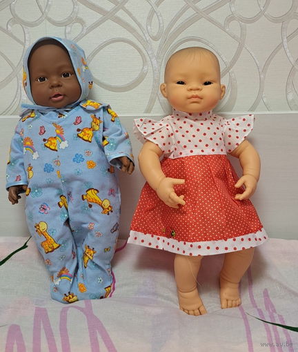 Пупсы Реборн 40см, новые-2шт