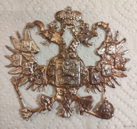 Орёл на кивер (серебрение) или серебро.