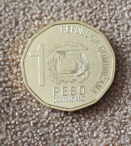 Доминикана 1 песо, 2022 UNC