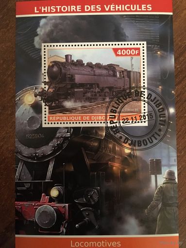 Джибути 2015. Паровоз DPG Classe 86. Блок