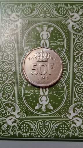 Люксембург 50 франков 1987