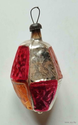 Елочная игрушка СССР. Фонарик