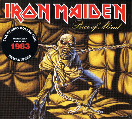 Iron Maiden "Piece Of Mind" DIGIPAK CD 1983/2015 made in UK