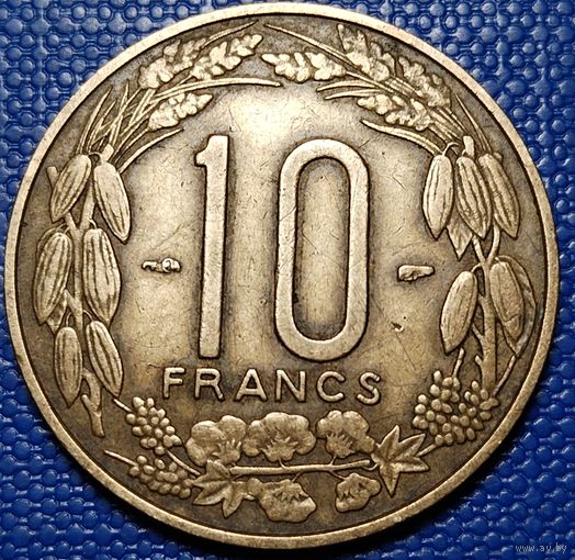 Камерун 10 франков 1958 г.