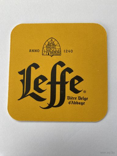 Подставка под пиво Leffe No 10 брак