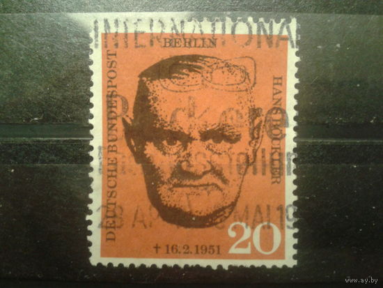 Берлин 1961 Персона Михель-0,5 евро гаш.