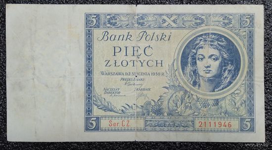 5 злотых Польша 1930 г.