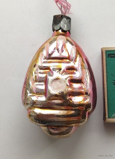 Ёлочная игрушка. Домик. Е-25.