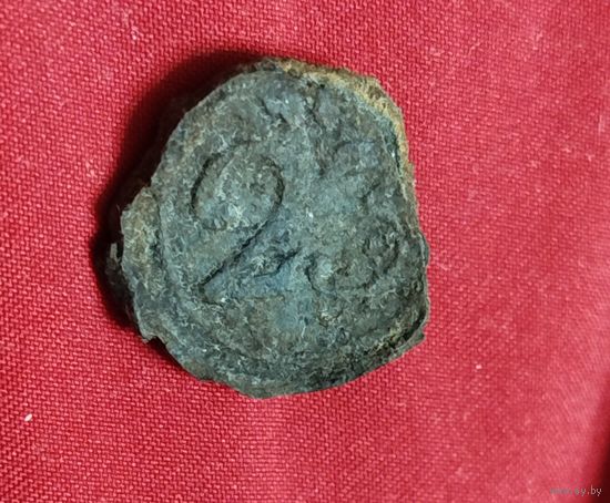 Пуговица 23 полк Франция 1812