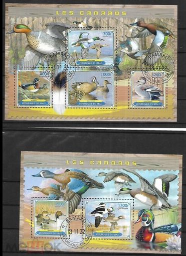 МАЛИ  2022 ФАУНА ЖИВОТНЫЕ СЕРИЯ  БЛОКОВ сто