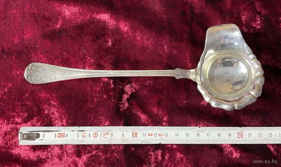 Ложка соусник . Европа. Серебрение 2