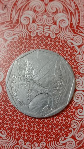 Йемен 10 риалов 2003 арочный мост