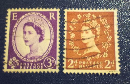 Марки Великобритании - цена за все. Лот 1.