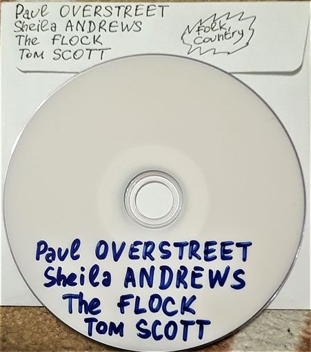 DVD MP3 дискография - Paul OVERSTREET, Sheila ANDREWS, The FLOCK, Tom SCOTT (Country, Folk-rock, Jazz) - 1 DVD